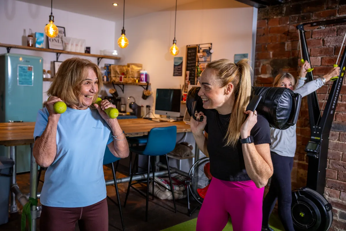 Community workout at Yard Gym